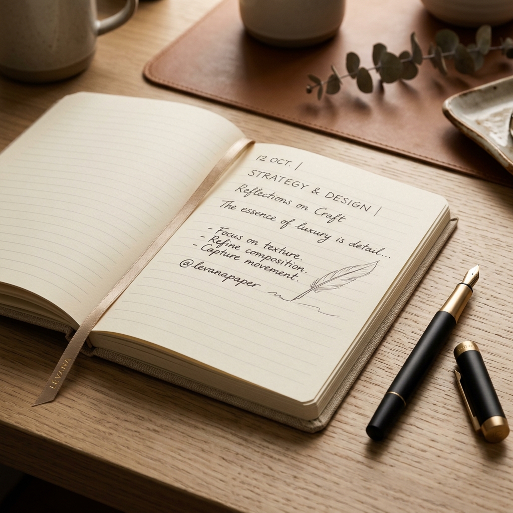 Elegant minimal notebook